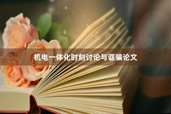 机电一体化时刻讨论与诓骗论文